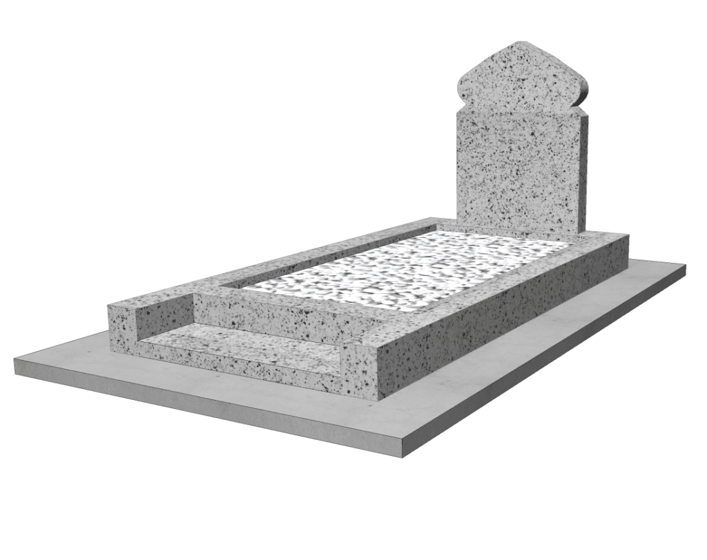 Pierre tombale musulmane en granit – Cette photo illustre un monument funéraire sobre et élégant, fabriqué artisanalement en France par direct-tombale.fr. Conçue dans le respect des traditions de l’islam, cette pierre tombale allie simplicité, dignité et durabilité. Réalisée en granit, matériau noble et résistant, elle garantit une sépulture qui traverse le temps sans perdre son éclat. Chaque pièce est soigneusement taillée et polie par des artisans marbriers français, offrant aux familles un monument unique et de grande qualité. La pierre tombale musulmane respecte pleinement les valeurs religieuses : sobriété, absence d’ornements excessifs, personnalisation discrète possible avec le nom du défunt ou un verset coranique. Son design épuré rappelle la finalité spirituelle de la vie et constitue un lieu de recueillement propice aux prières et aux invocations. Chez direct-tombale.fr, le prix d’une pierre tombale musulmane varie en fonction du granit, des dimensions et des options choisies. L’entreprise propose des tarifs clairs et transparents, permettant aux familles de choisir en toute sérénité. Pour celles qui recherchent une pierre tombale musulmane pas cher, des modèles accessibles sont également disponibles, sans compromis sur la qualité ni sur le respect de la tradition. Choisir une pierre tombale musulmane en granit fabriquée en France chez direct-tombale.fr, c’est opter pour : • Un savoir-faire artisanal reconnu. • Une durabilité exceptionnelle. • Un monument sobre, conforme aux pratiques musulmanes. • Un tarif adapté aux besoins de chaque famille. Cette photo reflète l’essence d’un hommage digne et durable : une pierre tombale musulmane qui incarne la mémoire, la foi et la sérénité, tout en étant réalisée par des artisans français engagés dans la tradition et la qualité.