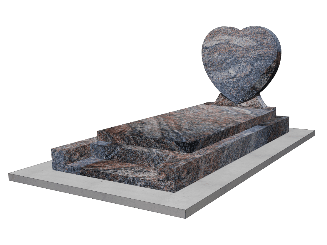 Verona 4 Pierre tombale haut de gamme sur mesure – Pose par marbriers experts