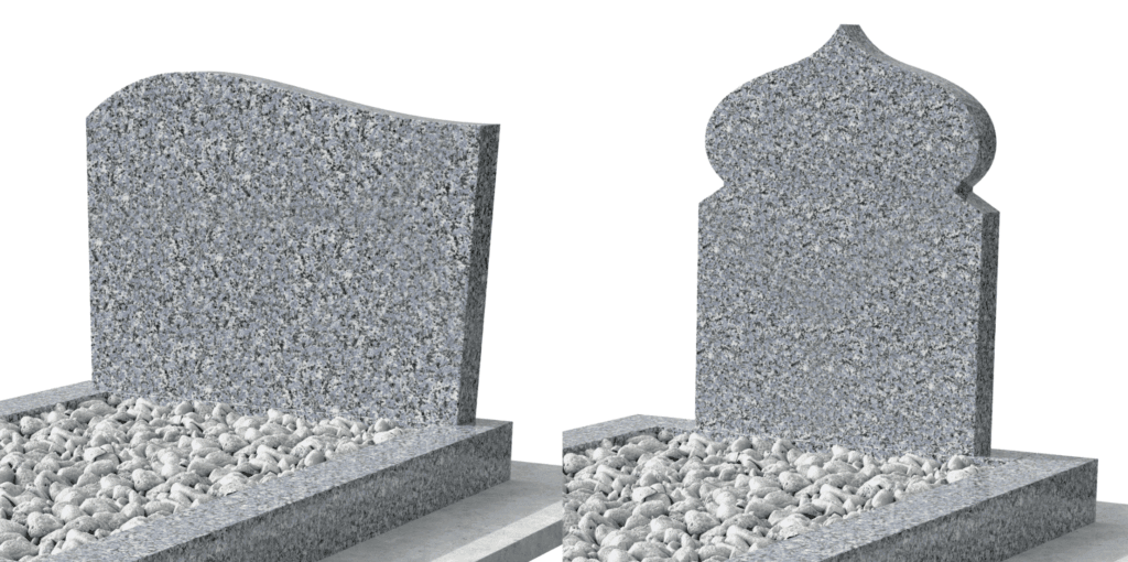 Stèle funéraire | Fonction, prix, formes : tout savoir 2 comparaison-stele-direct-tombale-doucine-musulmane