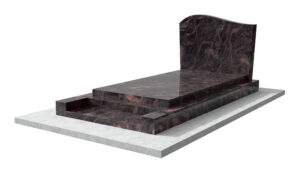 Pierre tombale classique en granit Himalaya