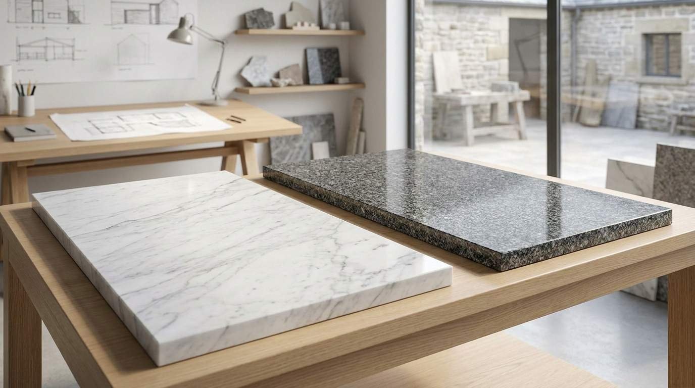 You are currently viewing Comprendre la différence entre le marbre et le granit pour une tombe