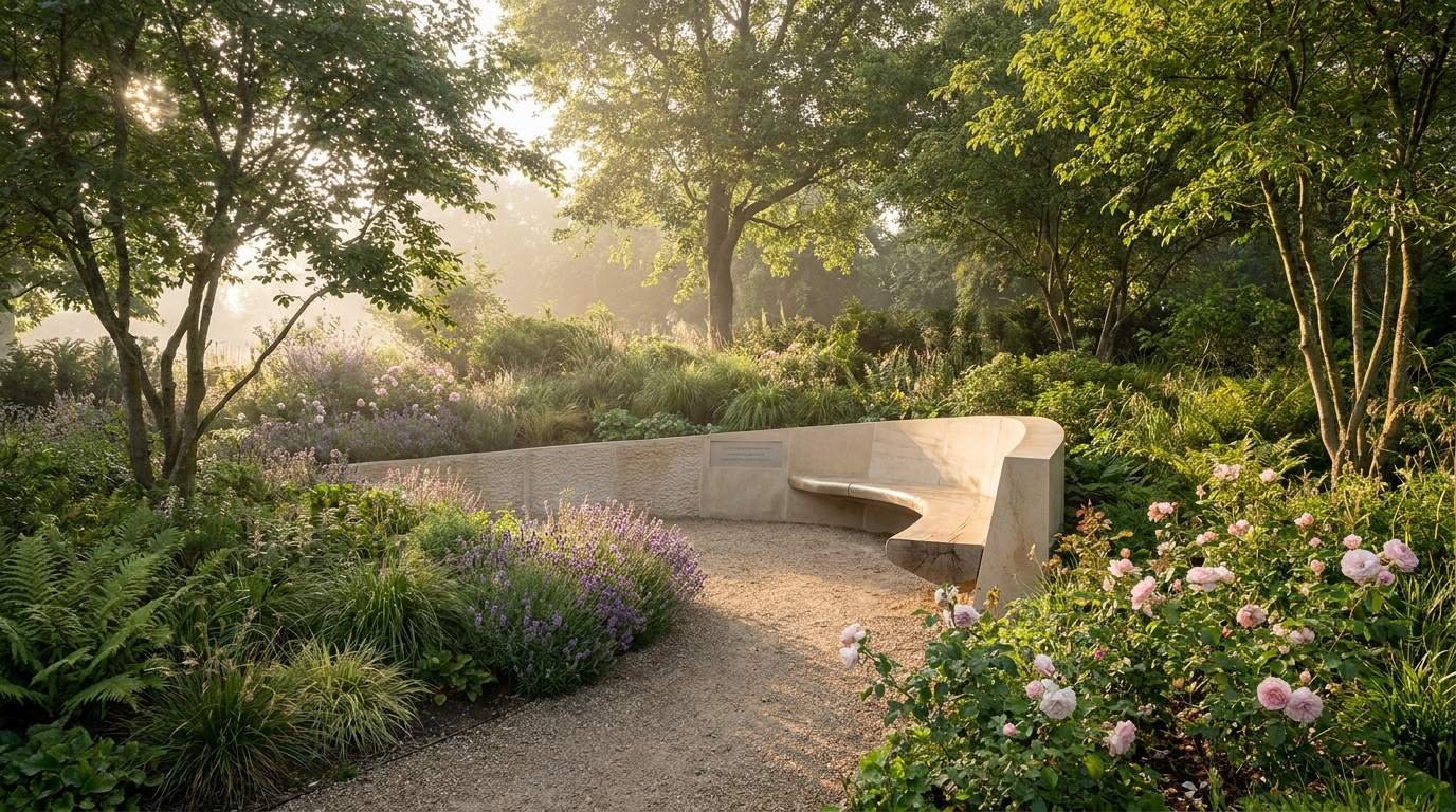 Vous consultez actuellement Opter pour un monument funéraire paysager avec des plantes