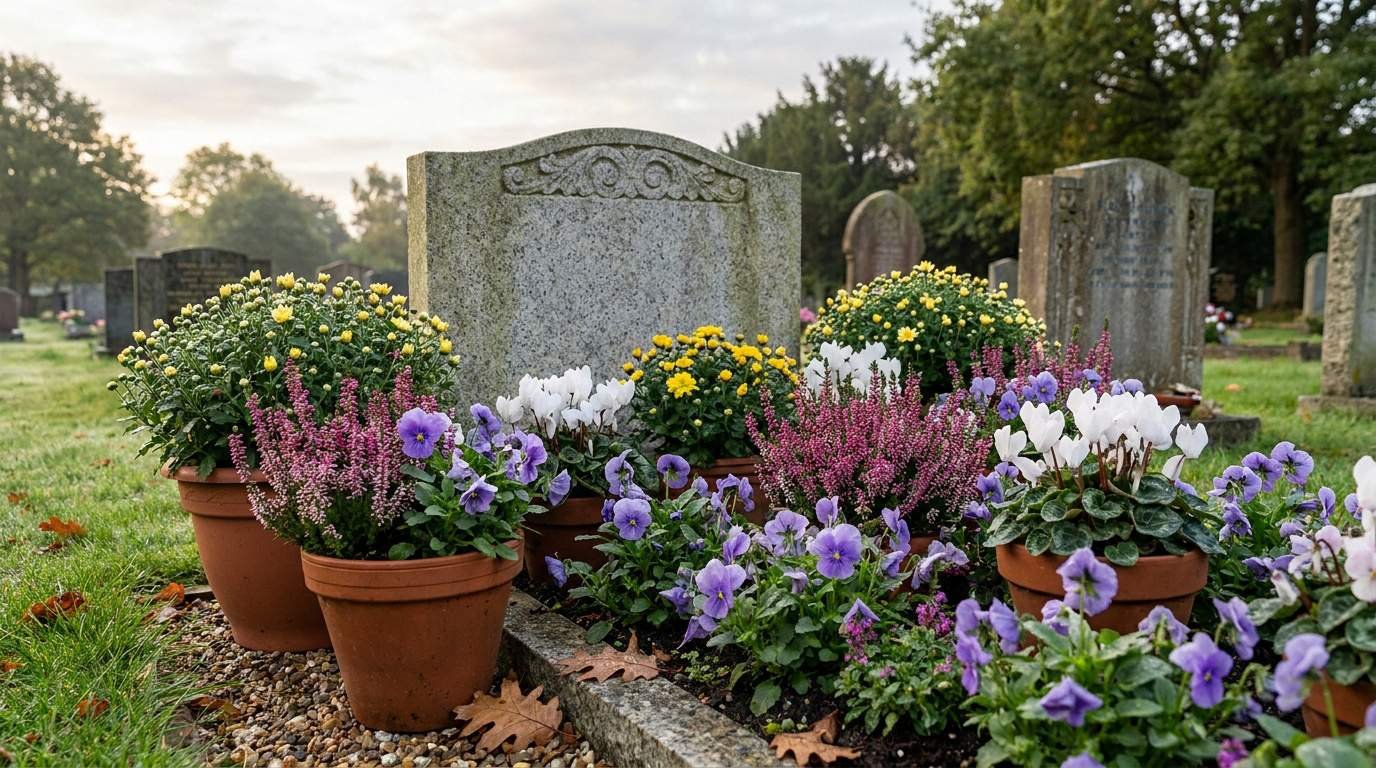 Vous consultez actuellement Comment fleurir une tombe durablement selon les saisons ?