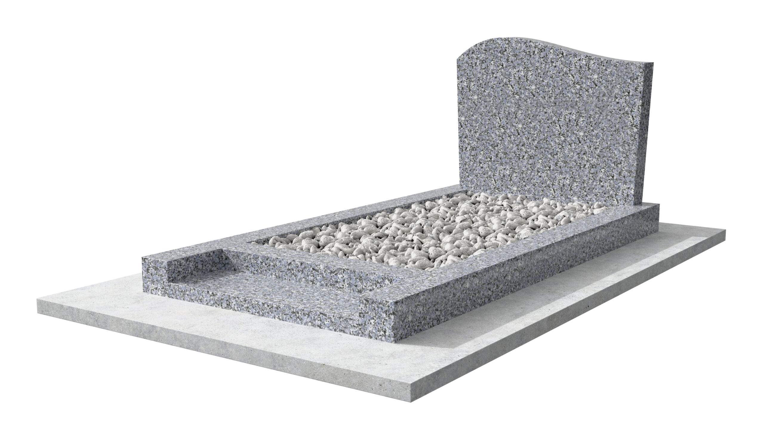 Pierre tombale classique