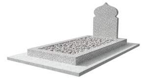 Pierre Tombale Musulmane Bejaïa 11 Pierre tombale musulmane en granit Blanc