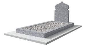 Pierre Tombale Musulmane Bejaïa 16 Pierre Tombale Musulmane en granit Gris